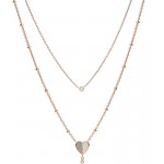 Buy Fossil Ladies Necklace Vintage Glitz JF03648791