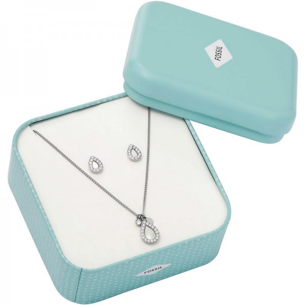 Buy Fossil Womens Necklace and Earrings Classics JF03765040