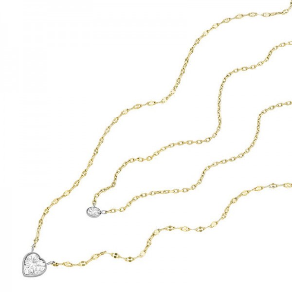 Image of the Fossil Ladies Necklace Sadie JF04357998