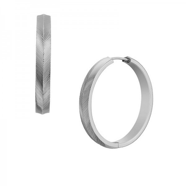 Image of Fossil Harlow - Womens Hoop Earrings - JF04668040