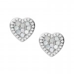 Buy Fossil Ladies Earrings Sterling Silver JFS00568040