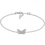 Image of the Fossil Ladies Bracelet Sterling Silver JFS00620040