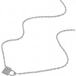 Collar Fossil Sterling Silver de mujer JFS00624040 Imagen del Collar Fossil Sterling Silver de mujer JFS00624040