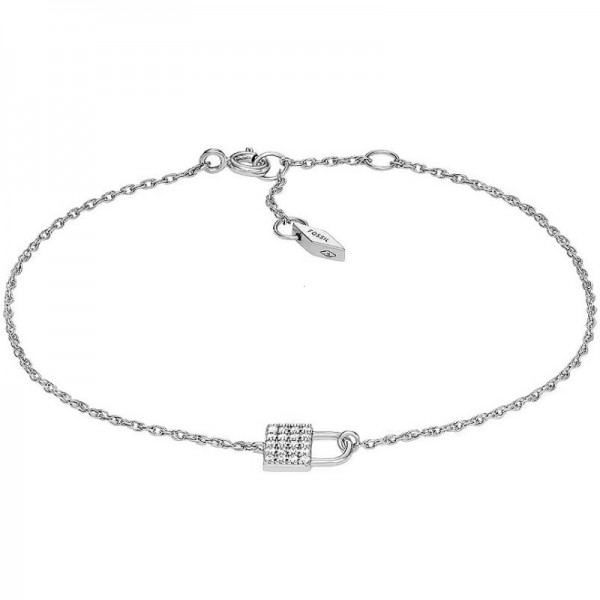 Fossil Ladies Bracelet Sterling Silver JFS00625040 Image of the Fossil Ladies Bracelet Sterling Silver JFS00625040