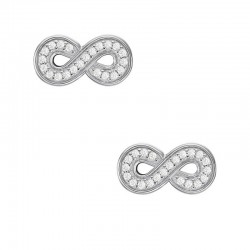 Imagen de Pendientes Fossil Sterling Silver de mujer JFS00634040