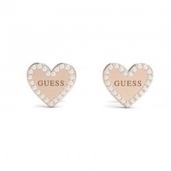 Buy Guess Womens Earrings Heart To Heart JUBE01082JWRGT/U