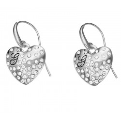 Buy Guess Women's Earrings Glossy Hearts UBE51433