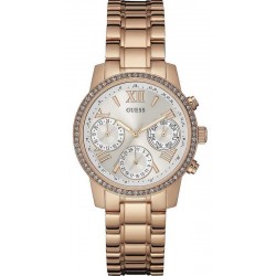 Acheter Montre Femme Guess Mini Sunrise W0623L2 Chrono Look Multifonction