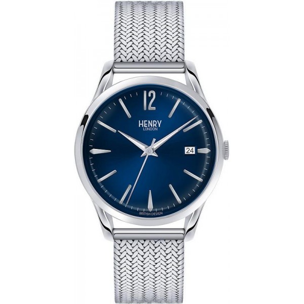Buy Henry London Unisex Watch Knightsbridge HL39-M-0029 Quartz