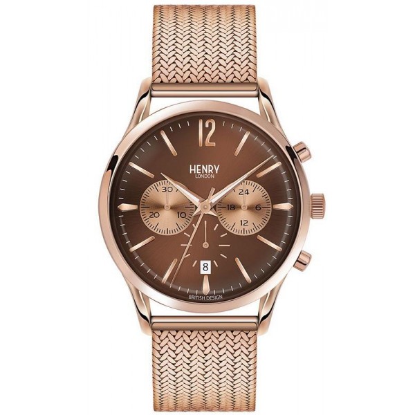 Buy Henry London Men's Watch Harrow HL41-CM-0056 Chronograph Quartz