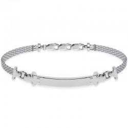 Jack & Co Men's Bracelet Cross-Over JUB0021
