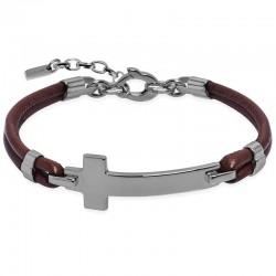 Jack & Co Men's Bracelet Cross-Over JUB0032