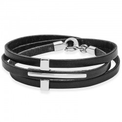 Jack & Co Men's Bracelet Cross-Over JUB0035