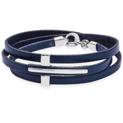 Jack & Co Men's Bracelet Cross-Over JUB0037