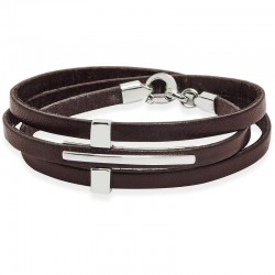 Jack & Co Men's Bracelet Cross-Over JUB0039
