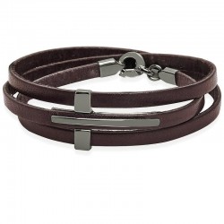 Jack & Co Men's Bracelet Cross-Over JUB0040