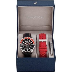 Buy Nautica Men's Watch NST 07 Box Set Multifunction A14670G