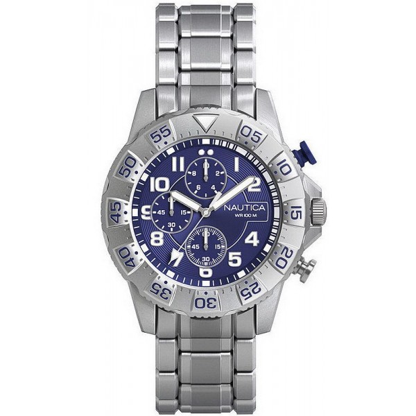Buy Nautica Men's Watch NSR 104 NAD16003G Chronograph