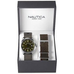 Buy Nautica Men's Watch NCC 01 Date Box Set NAI12525G