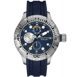 Buy Nautica Men's Watch BFD 100 Box Set Multifunction NAI17512G