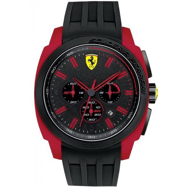 Buy Scuderia Ferrari Men's Watch Aerodinamico Chrono 0830115