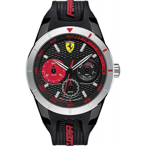 Buy Scuderia Ferrari Men's Watch Red Rev T 0830254