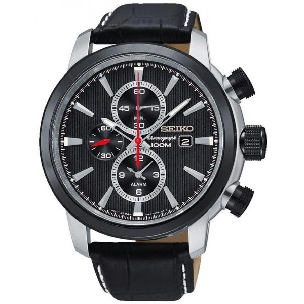 Buy Seiko Men's Watch Neo Sport Alarm Chronograph Quartz SNAF47P2