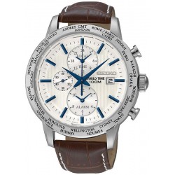 Montre Seiko Homme World Time Chronographe Alarm Quartz SPL051P1