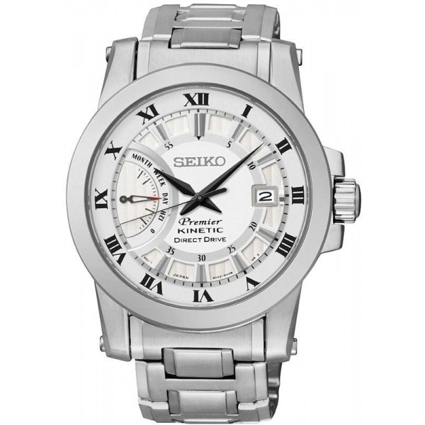 Buy Seiko Men's Watch Premier Kinetic Direct Drive Chronograph SRG007P1