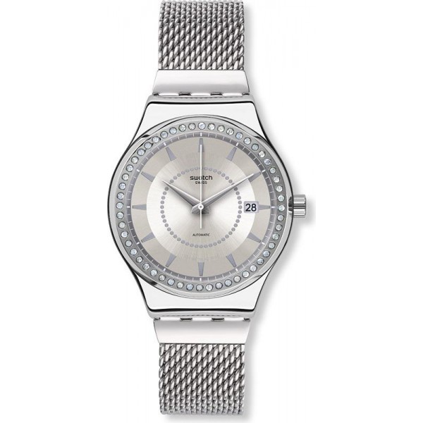 Kaufen Sie Swatch Damenuhr Irony Sistem51 Sistem Stalac Automatik YIS406G