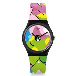 Swatch Women's Watch Gent Image Of Graffiti GB317