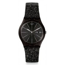 Swatch Ladies Watch Gent Glitternoir GB755