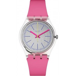 Buy Swatch Ladies Watch Gent Fluo Pinky GE256