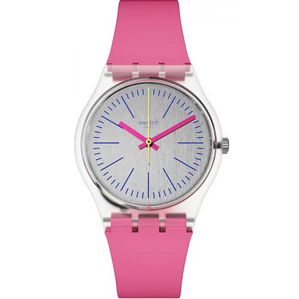 Buy Swatch Women's Watch Gent Fluo Pinky GE256