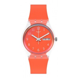 Swatch Unisex Watch Gent Red Away GE722