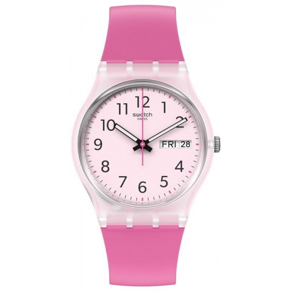Buy Swatch Ladies Watch Gent Rinse Repeat Pink GE724