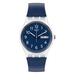 Reloj Swatch Unisex Gent Rinse Repeat Navy GE725