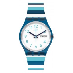 Swatch Unisex Watch Gent Striped Waves GN728