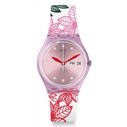Buy Swatch Ladies Watch Gent Summer Leaves GP702