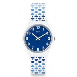 Swatch Ladies Watch Gent Paveblue GW201