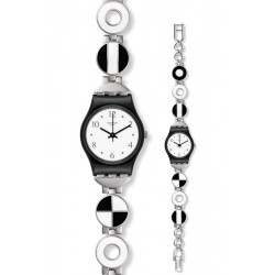 Swatch Ladies Watch Lady Blackiniere LB185G