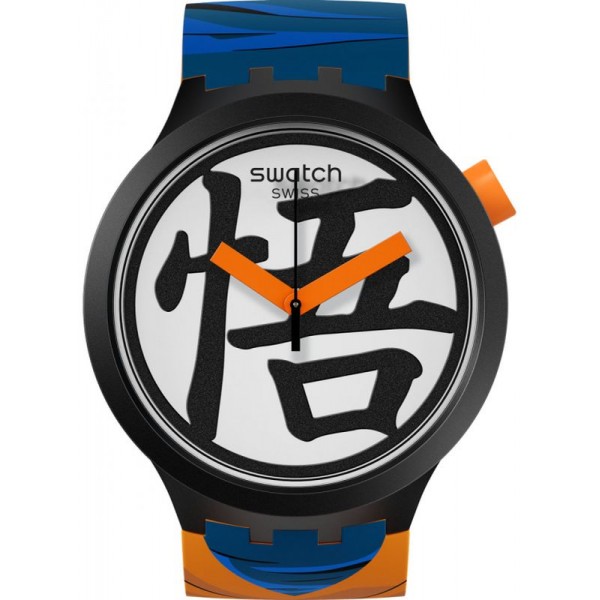 Montre Swatch Dragon Ball Z Goku X Swatch SB01Z101 Acheter Montre Swatch Dragon Ball Z Goku X Swatch SB01Z101