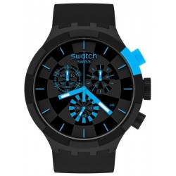 Montre Swatch Big Bold Chrono Checkpoint Blue SB02B401