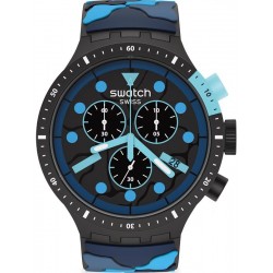 Montre Swatch Big Bold Chrono Escapeocean SB02B408