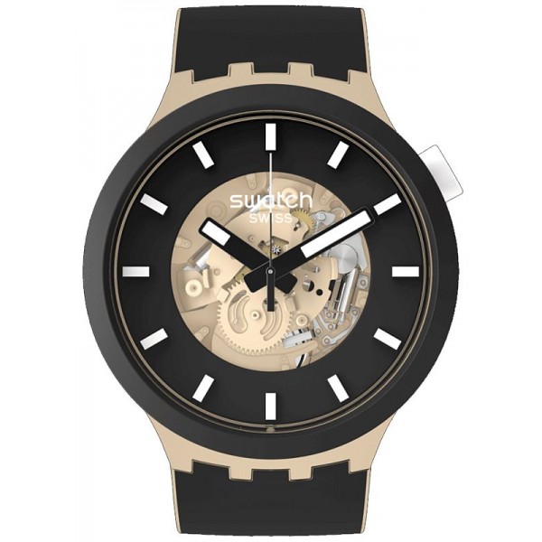 Acheter Montre Swatch Big Bold Time For Taupe SB03C100