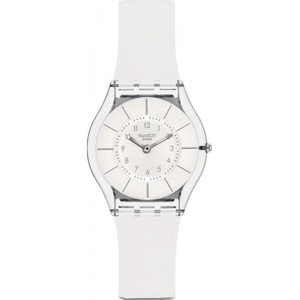 Montre Swatch Femme Skin Classic White Classiness SFK360 Acheter Montre Swatch Femme Skin Classic White Classiness SFK360