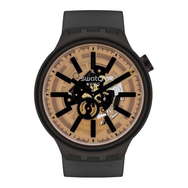 Acheter Montre Swatch Big Bold Dark Taste SO27B115