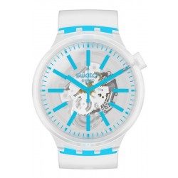 Orologio Swatch Big Bold Blueinjelly SO27E105