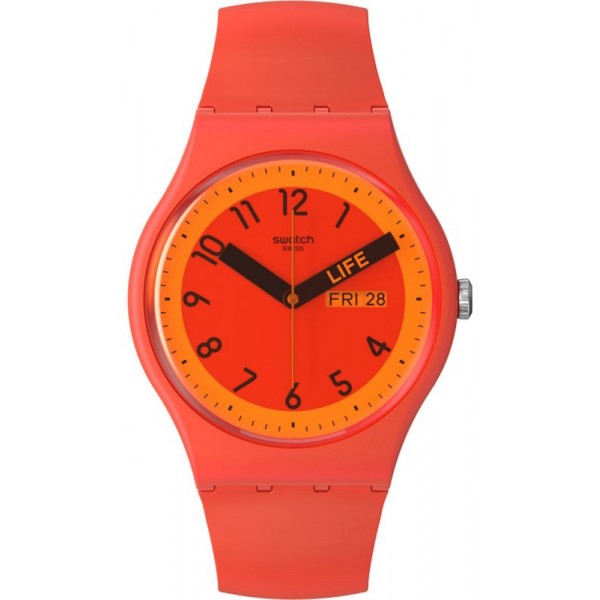 Swatch Unisex Watch New Gent Proudly Red SO29R705 Buy Swatch Unisex Watch New Gent Proudly Red SO29R705