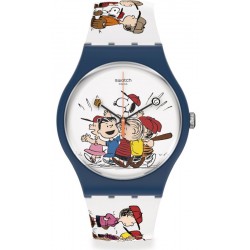 Swatch Uhr Peanuts First Base SO29Z107